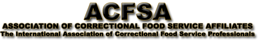 ACFSA | Association of Correctional Food Service Affiliates
